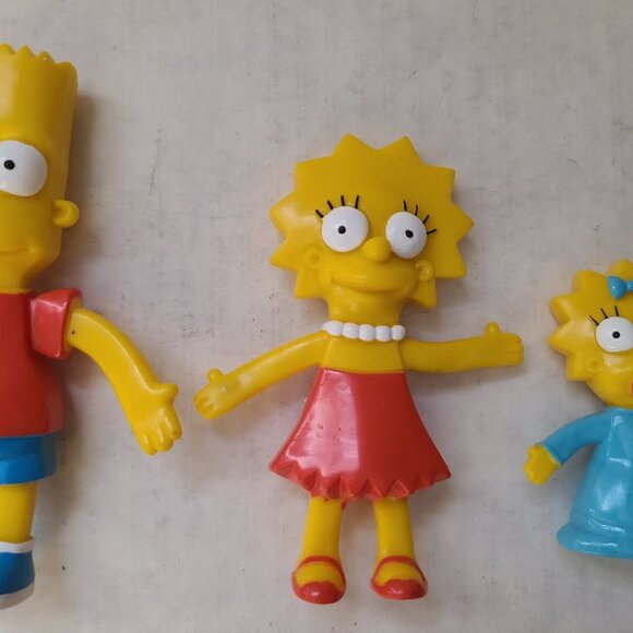 The Simpsons Family Elastic Figures Set (Set Of 5 Figurines) - Picture 5 of 8
